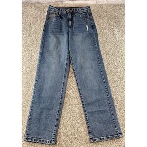 BCBgeneration Denim Blue Jeans Women's Size 5/27 5 Skater Starting Light Wash